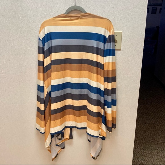 MissLook Color Block Cotton Blend Cardigan - Picture 7 of 7